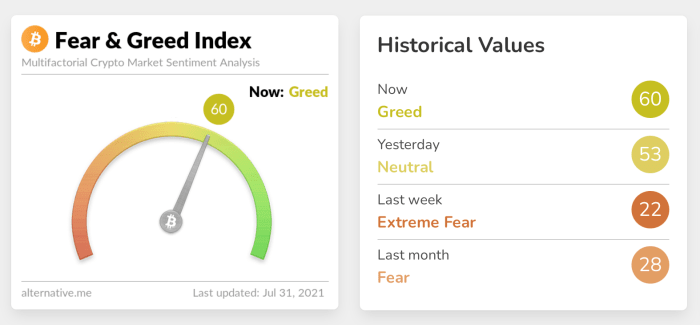 Figure 15: The Crypto Fear & Greed Index (source)